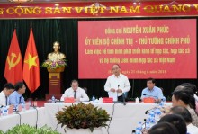 Thủ tướng Chính phủ Nguyễn Xuân Phúc làm việc với Liên minh HTX Việt Nam về tình hình phát triển KTHT, HTX