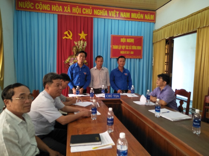 Hội đồng Quản trị HTX Tường Minh, nhiệm kỳ 2017-2020 ra mat